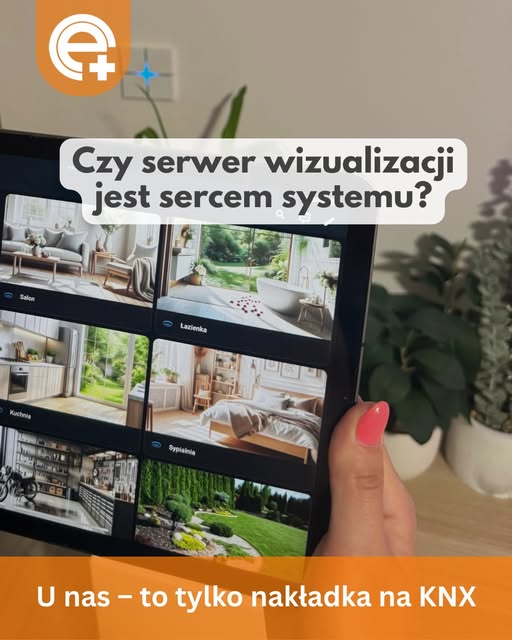 Wizualizacja smart home – jeden widok sterowania